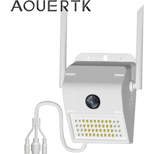 AOUERTK Smart IP65 Wall Lamp WIFI Security Camera 1080P IR Human Detection Smart Induction Lamp Outdoor WIFI Surveillance Camera