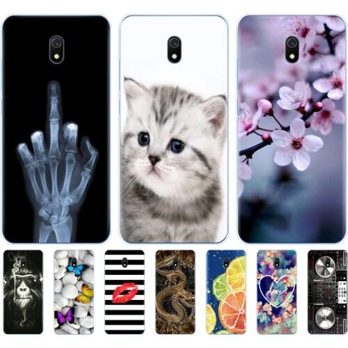 Case for xiaomi redmi 8a case coque soft tpu silicon back cover on for redmi 8a bumper hongmi 8a phone shell Skin funny copas