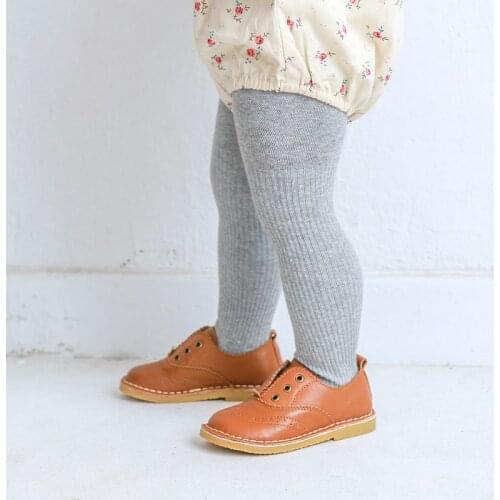 Girls Cotton Tights Spring Autumn Baby Girl Toddler Tights Fashion Knitted Children Pantyhose Elastic Girls Tights