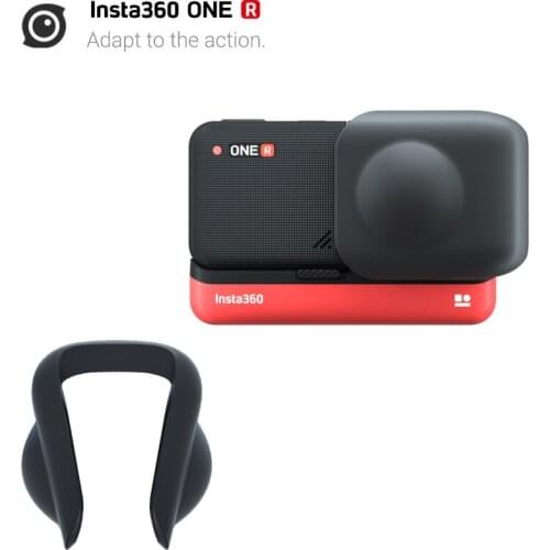 Insta360 One R Panoramic 360 Lens Protector Guard Silicone Protective Sleeve Lens Cap for Insta 360 One R Accessories