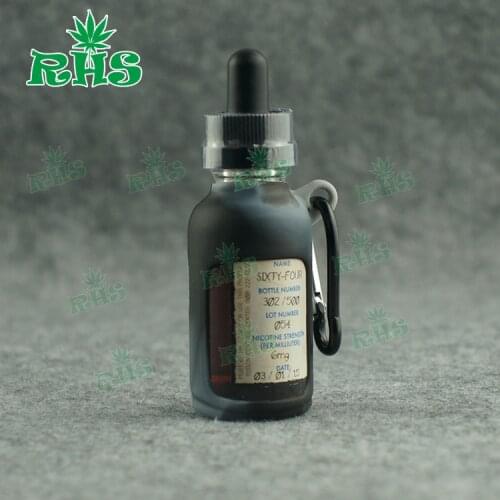 Colorful 5pcs E-juice/liquid bottle silicone skin/sleeve/cover/case/wrap/accessories Rhs newest with wholesalee price product