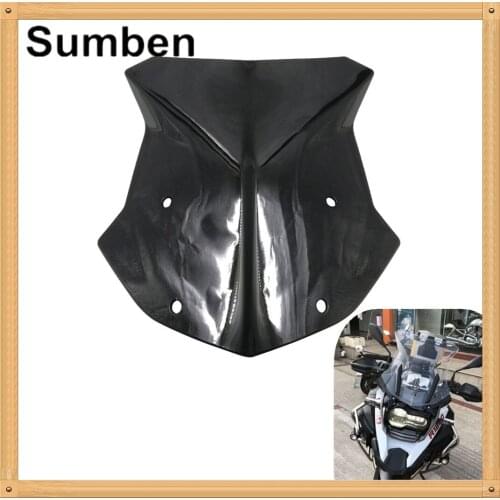 Injection Molded Windshield Windscreen Odometer Viser Visor Front Wind Shield Deflector for BMW GS1200 R1200GS ADV/LC 2013-2019