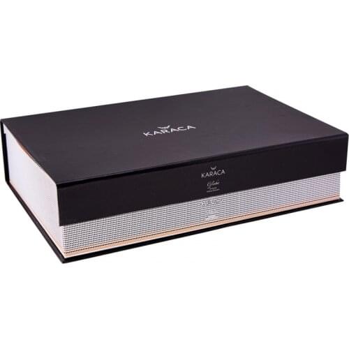 Karaca Globe Porcelain Turkish Coffee Cups Boxed Set with 6 Cups and 6 Saucers Mugs Tea Coffeeware Glass Drinkware Specialized