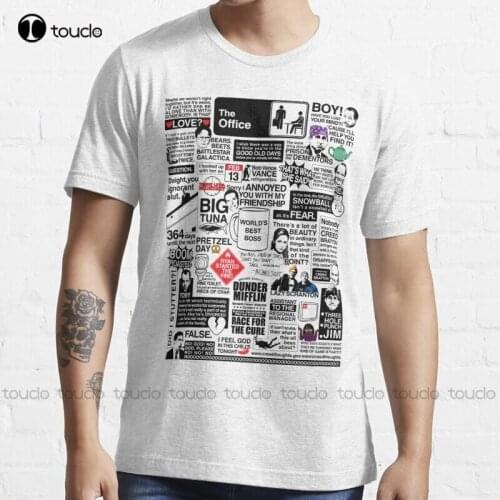 New Wise Words From The Office - The Office Quotes (Variant) T-Shirt Mens Graphic T-Shirts s-5xl funny tshirts men Unisex