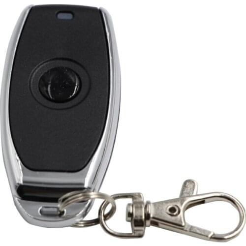 New Item 1CH Black Color 1Buttons Wireless Remote Switch Transmitter Without Receiver 315/433Mhz