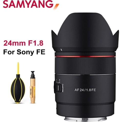 Samyang 24mm F1.8 FE Lens Auto Focus Full Frame Astro-Focus Mode Astrophotography Sky Night View Lens For Sony FE Cameras