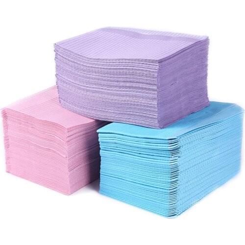 125Pcs Disposable Tattoo Clean Pad Waterproof Medical Tattoo Table Cover Absorbent Tablecloths Dental Napkins Beauty Paper