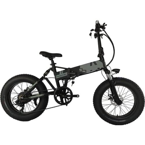 Wholesale 20 inch 7speed electric folding fat bike 350w motor 36v electric fat bike folding ebike