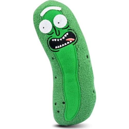 20cm Morty Plush Toys Cute Pickle Rick Soft Plush Stuffed Toys Funny Cucumber Stuffed Dolls Girls Kids Birthdays Gifts
