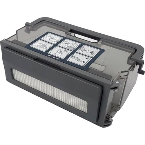 Vacuum cleaner dust box filter for ecovacs deebot N78 robot vacuum cleaner parts dust bin