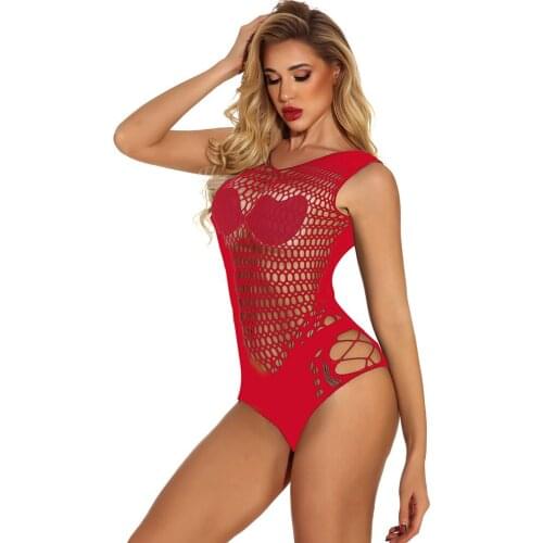 Sexy lingerie wholesale plus size lingerie baby dool Mesh Floral Halter Teddy backless Catsuit Nightwear sexy clothes for women