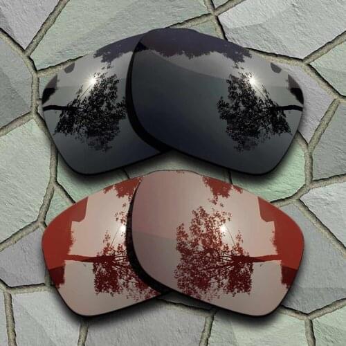 Grey Black&Bronze Brown Sunglasses Polarized Replacement Lenses for Oakley Holbrook
