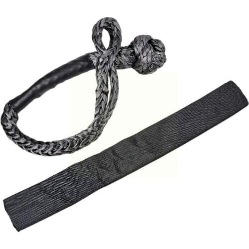 Synthetic Shackle Break Strength Soft Shackle Rugged Protective Shackles Sleeve Shackles Road Cable with Soft Winch For Off H2B9