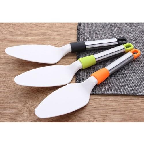 1PC Barbecue Grain Shovel Press Plate Fried Meat Board Pizza Peels Cake Shovel Cheese Slicer KX 266