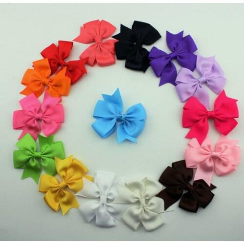30pcs/lot Ribbon Bow without Hairclip hair bows hairpin Just Bowknots clothing DIY hair accessories