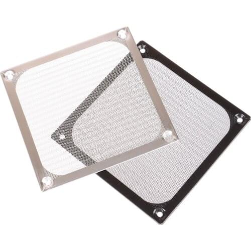 1Pcs Aluminum 120mm Computer Fan Cooling Dustproof Filter Shield Case Grill Guard