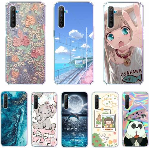 Case For Realme XT X 2 RMX1921 Soft TPU Phone Back covers For OPPO RealmeXT X2 Cover Silicon Bumper Bag Coque protective
