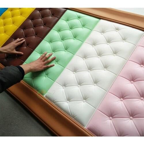 DIY 3D foam wall sticker panel room decal decoration relief living room child safety bedroom home tatami thick decoration