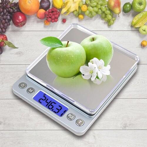 NEW 500/0.01g 3000g/0.1g LCD Portable Mini Electronic Digital Scales Pocket Case Postal Kitchen Jewelry Weight Balance Scale