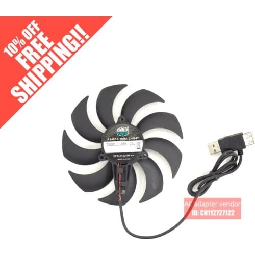 New Cooler Master 14015 14CM 5V USB cooling fan A14015-10RA-2NN-F1