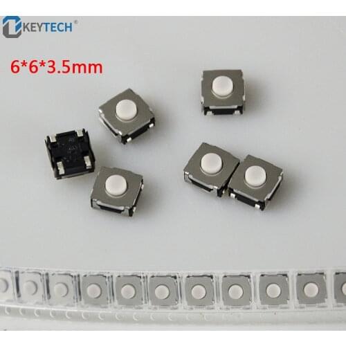 OkeyTech 6*6*3.5 Original Micro Switch Push Button Switch Car Remote Key Button Microswitch For Volkswagen