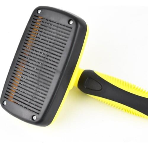 Premium Self Clean Hair Dog Brush Slicker Comfortable Small Large Dog Comb Pet Grooming Tools Cat Fits Various Hair