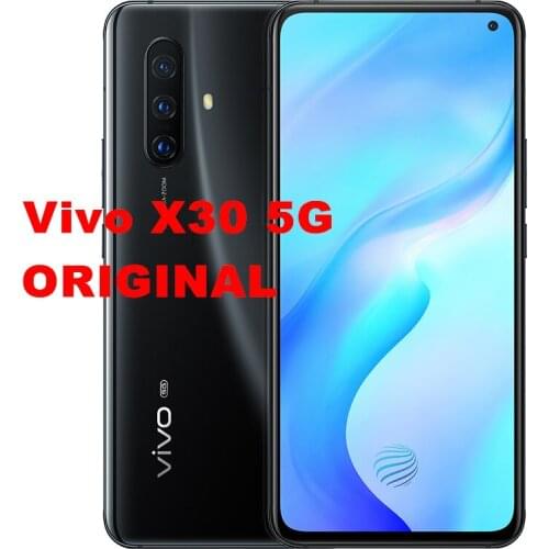 Stock Original Vivo X30 5G Mobile Phone Android 9.0 Exynos 980 6.44" Super Amoled 8G RAM 256G ROM 20X Zoom 64.0MP+32MP+8MP+32MP