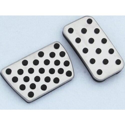 Sport stainless steelFuel Brake Footrest Pedal MT/AT for Honda Civic 2016 2017 2018 crv 2018 Parts Accessories