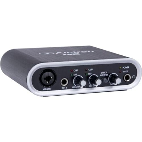 Alctron U12 professional audio interface, multi-function, monitor directly, used in studio, stage performance