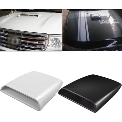 Automobiles Universal Decorative Air Flow Intake Scoop Turbo Bonnet Vent Cover Hood Car Styling
