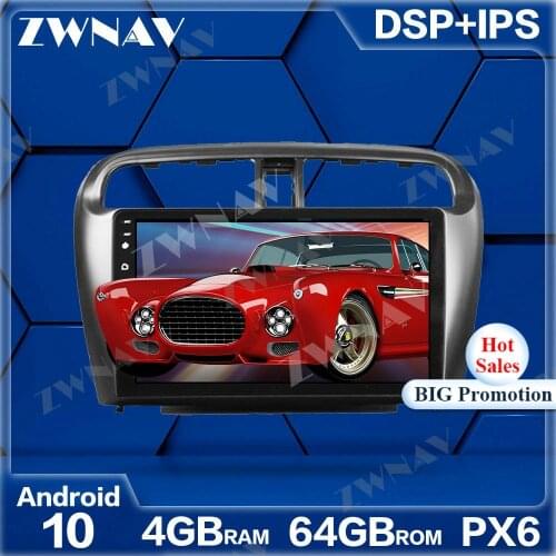 PX6 4+64GB Android 10.0 Car Multimedia Player For Mitsubishi Attrage 2012-2016 Navi Radio navi stereo IPS Touch screen head unit