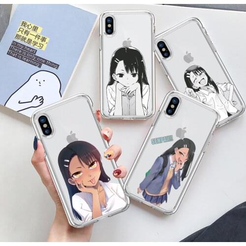 Nagatoro-san - Hayase Nagatoro iPhone Case For iPhone 11 12 Pro XS MAX XR X 7 8 6Plus SE 2021 Soft Silicone Phone Cover Bag