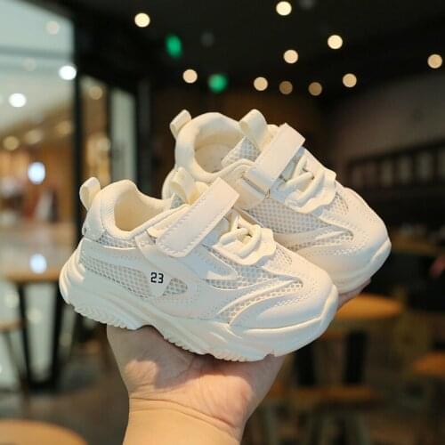 COZULMA Children Sports Shoes 1-6 Years Boys Girls Air Mesh Breathable Sneakers Kids Casual Shoes Baby Soft Running Shoes 21-30
