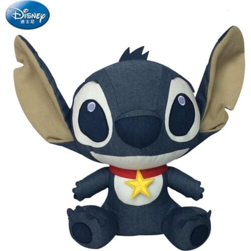Disney 2018 Genuine Lilo and Stitch Toys Cute Stich Plush Dolls Pentagram Fashion New Super Soft Toys Children Christmas Gifts