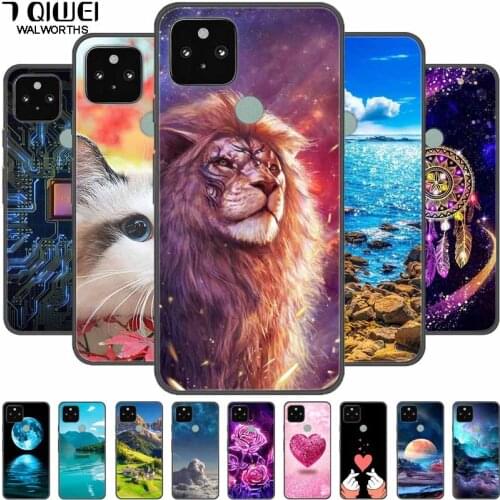 Phone Case For Google Pixel 5a 5G Cover Soft TPU Silicone Fashion Funda for Google Pixel 5 / Pixel5 XL 5XL Cases Pixel5A Coque