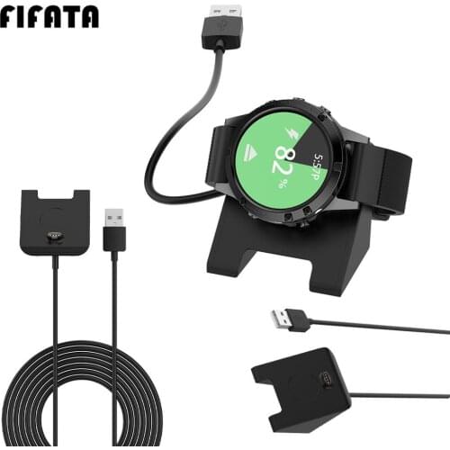 FIFATA Standing Portable Charging Base For Garmin Fenix 6/Fenix 5/Vivoactive 4/Vivoactive 4S Smart Watch Charging Accessories