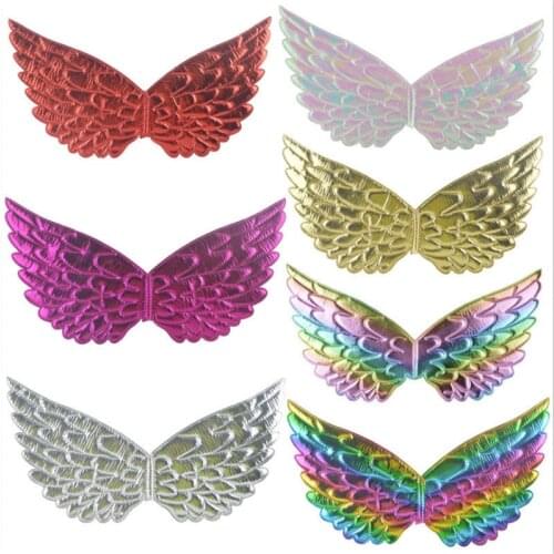 Rainbow Color Angel Wings Childrens Unicorn Birthday Party Wings Cosplay Props Baby Shower Decoration Halloween Decoration