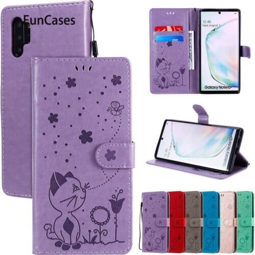 Fashion PU Leather Wallet Flip Phone Case For Samsung Note 10 Fitted Cases Galaxy funda Pro A51 Lite A91 20 Ultra A81 A41 A71