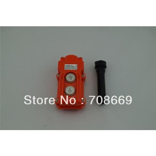 NEW Hoist Crane Pendant Pushbutton Switch Up-Down Heavy Duty Rain Proof Button 2