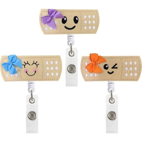 New Style Cute Creative Retractable Nurse Badge Reel Clip Badge Holder Students Doctor Id Card Holder