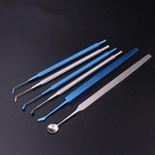 Ophthalmology upper eyelid scraper ophthalmic equipment golf club excimer corneal divider reverse push