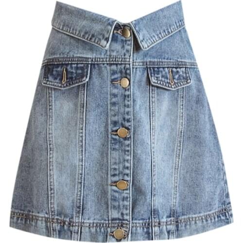 Женские юбки джинсовые PERHAPS U China At AliExpress