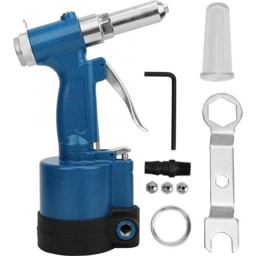 Air Riveter Pneumatic Blind Rivet Gun Riveting Tool For Aluminum/Iron/Stainless Steel