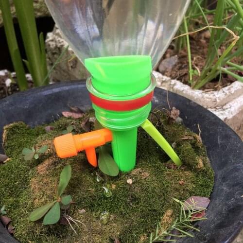 Cool Drip Irrigation For Garden Plant Spike Automatic Indoor Household Plants Flower Watering Bottle Drip Watering Kit System