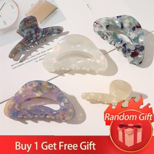 Fashion Hairgrip Barrettes Hair Clips for Women Claw Clip Large Geometric Hair Clips for Hair Girls Hair Clip Hair Accessories