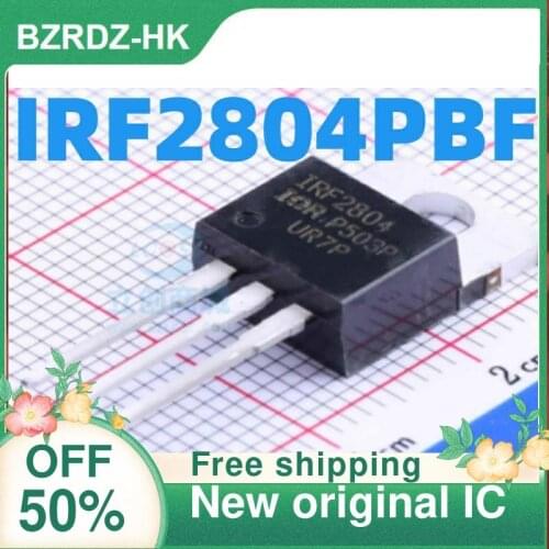 2-10PCS/lot IRF2804 F2804 IRF2804PBF TO220 New original IC