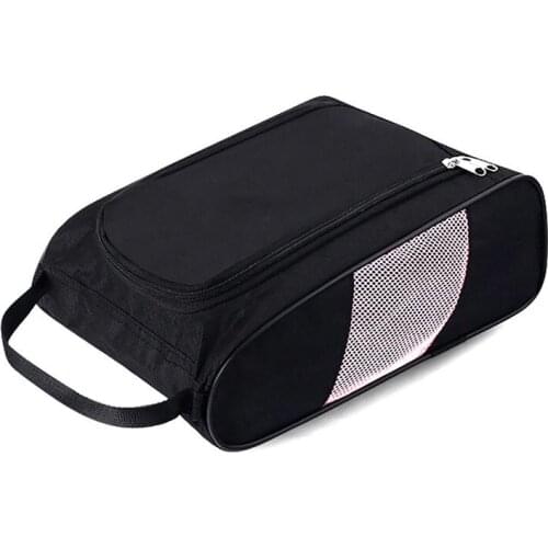 10L 4200 Synthetic Fibers Golf Bag Men Golf Shoes Bag Breathable Portable Water Resistant Zipper Shoe Case