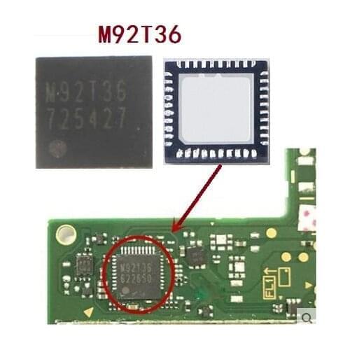 50 pcs For Nintend switch NS Switch Motherboard Image Power IC M92t36 Battery Charging IC Chip
