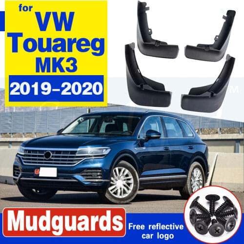 Front Rear Mud Flaps For VW Touareg 2019 2020 MK3 Set Mudguards Fender Splash Guards Mud Flap Dirty Guards Car Accessories
