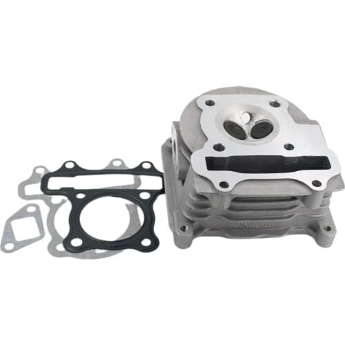 Wilebo GY6 72cc 47mm Performance Cylinder Head with 64mm Valves for 139QMB 1P39QMB Chinese Scooter Moped ATV Quad Go Kart (EGR)